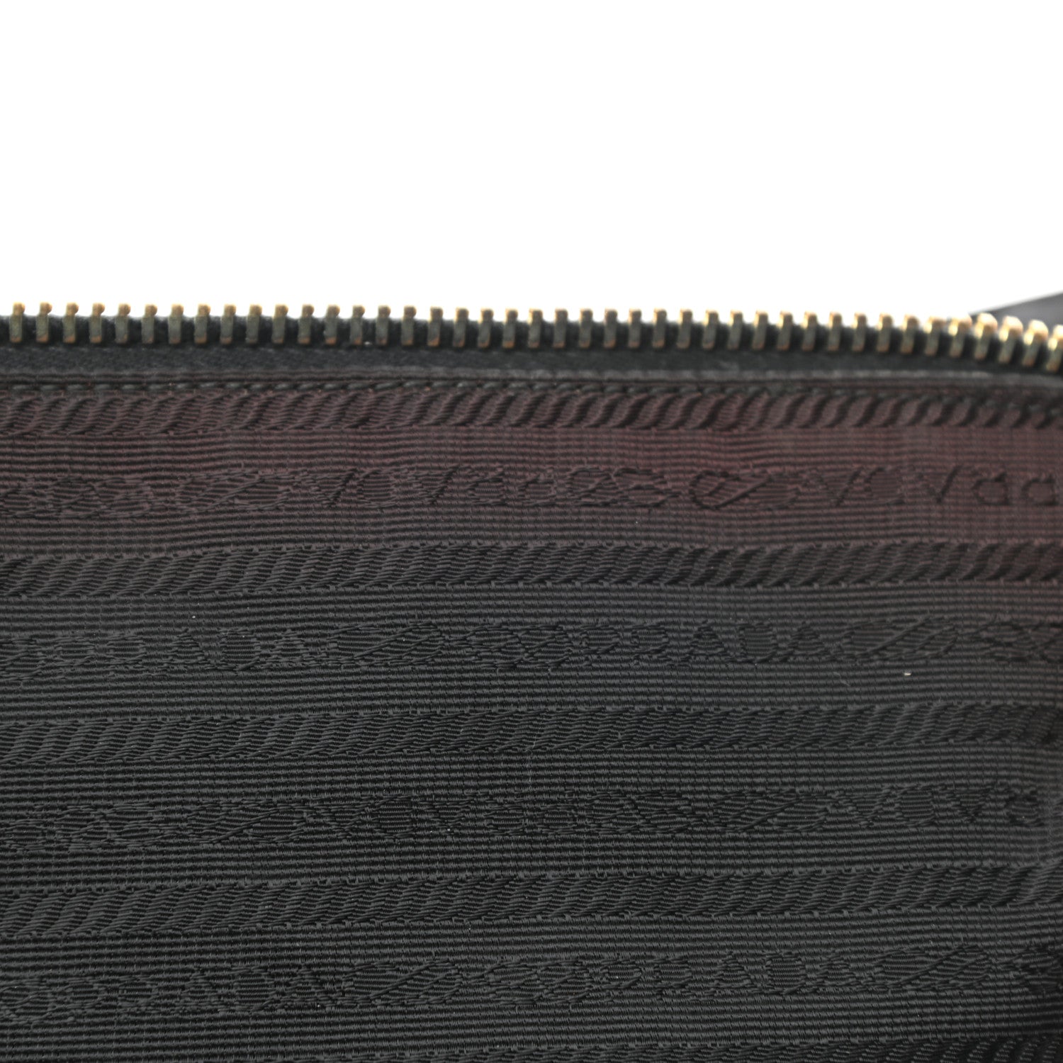 Prada Tessuto Nylon Chain Shoulder Bag Black 9 of 15