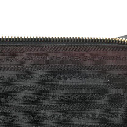 Prada Tessuto Nylon Chain Shoulder Bag Black 9 of 15