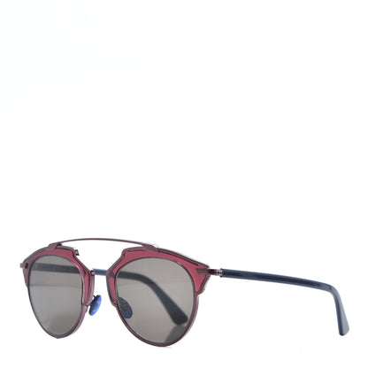 Christian Dior So Real Sunglasses Red Blue 1 of 7