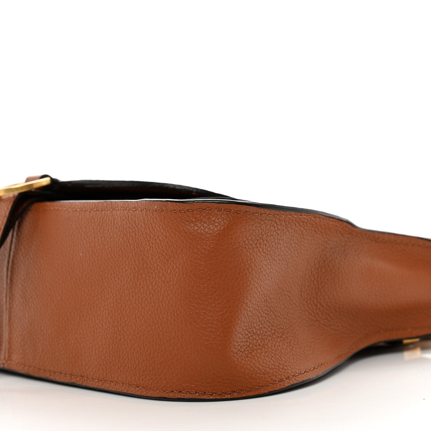 Calfskin Small Marcie Satchel Tan