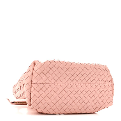 Bottega Veneta Calfskin Intrecciato Small Pinacoteca Tote Rose Barolo 5 of 10