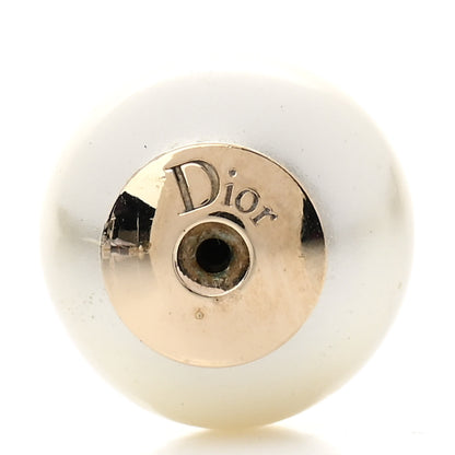 Christian Dior Pearl Tribal Earrings 4 of 5