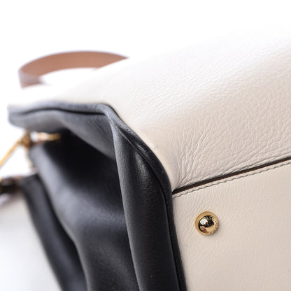 Dolce & Gabbana Dauphine Miss Sicily Double Zip Satchel Ivory Multicolor 16 of 16