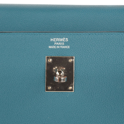 Hermes Togo Kelly Retourne 35 Cobalt 13 of 23