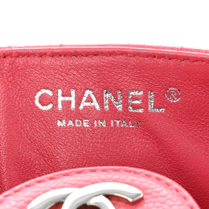 Chanel Caviar Quilted East West Flap Pink 6 of 10