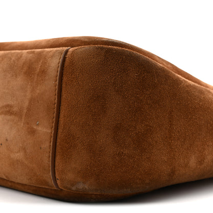 Saint Laurent Suede Small Le 5 A 7 Soft Hobo Snuff 9 of 11