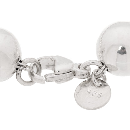 Tiffany Sterling Silver 10mm HardWear Ball Bracelet 6 of 6