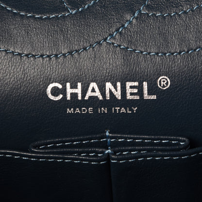 Chanel Patent Quilted 2.55 Reissue 226 Flap Blue 7 of 10