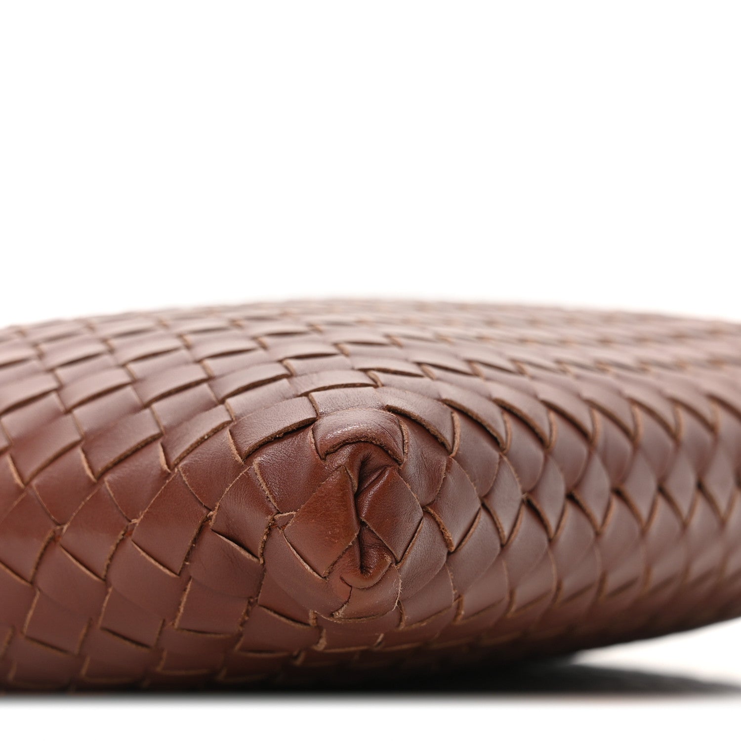 Bottega Veneta Nappa Intrecciato VN Crossbody Messenger Bag Rust 9 of 10