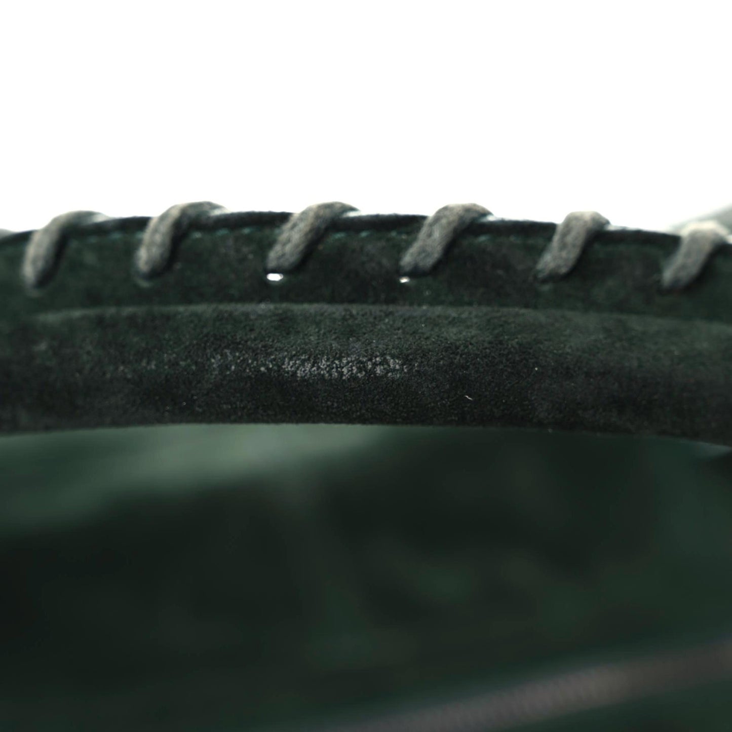 Baby Daim Suede Classic Hardware Work Fonce