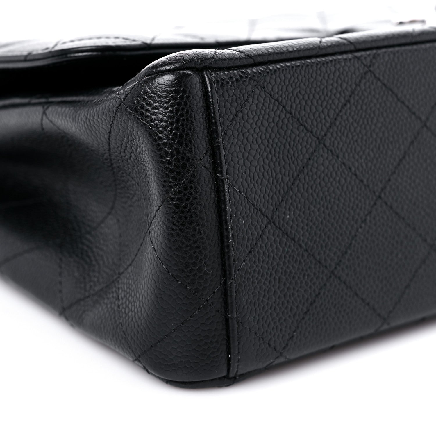 Chanel Caviar Quilted Maxi Double Flap Black 8 of 13