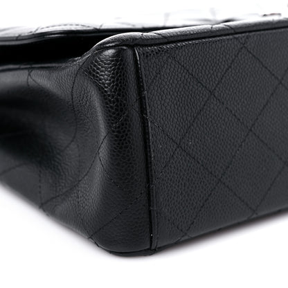 Chanel Caviar Quilted Maxi Double Flap Black 8 of 13