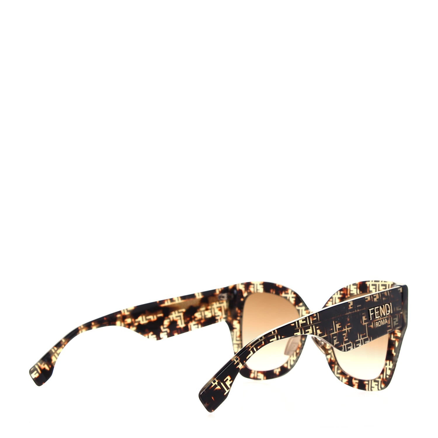 Fendi Acetate FF 53mm Sunglasses 0434/S Tortoise 4 of 8