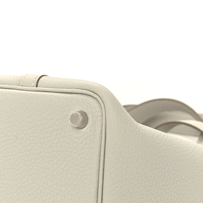 Hermes Taurillon Clemence Picotin Lock 18 PM Gris Perle 10 of 13