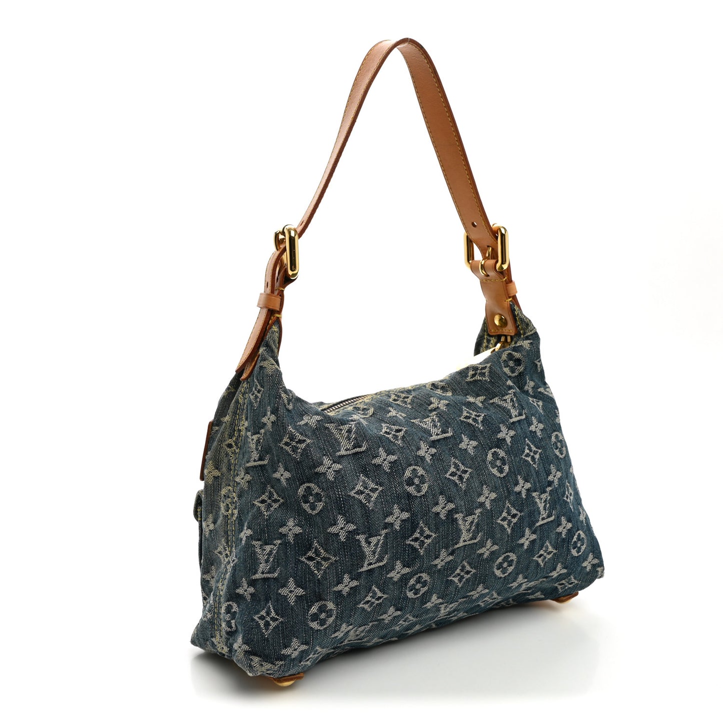 Monogram Denim Baggy PM Blue