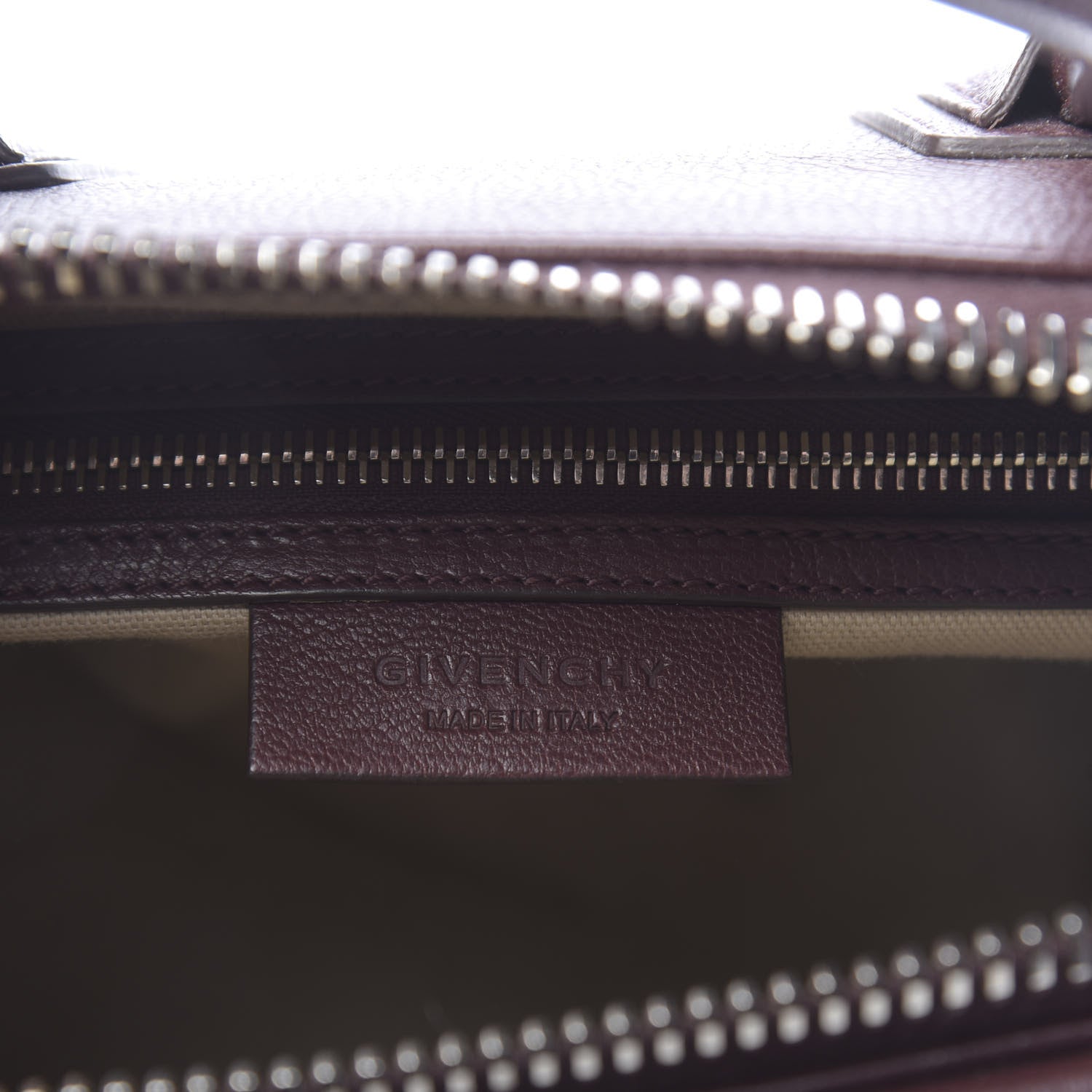 Givenchy Sugar Goatskin Small Antigona Oxblood 8 of 13