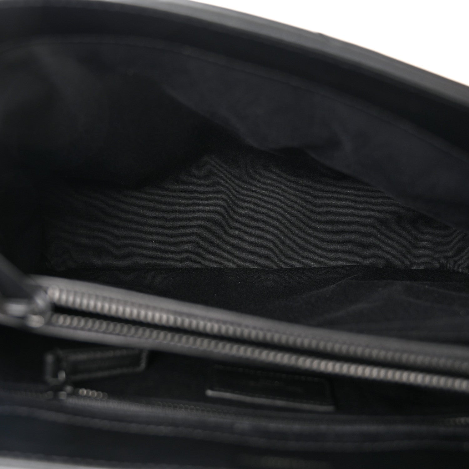 Saint Laurent Calfskin Y Quilted Monogram Monochrome Medium Loulou Chain Satchel Black 5 of 10