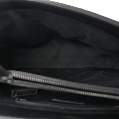 Saint Laurent Calfskin Y Quilted Monogram Monochrome Medium Loulou Chain Satchel Black 5 of 10
