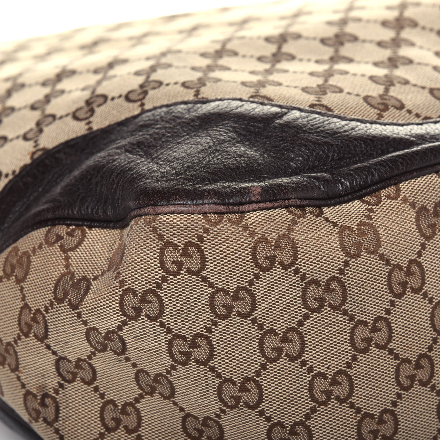 Gucci Monogram Charlotte Medium Hobo Brown 20 of 29