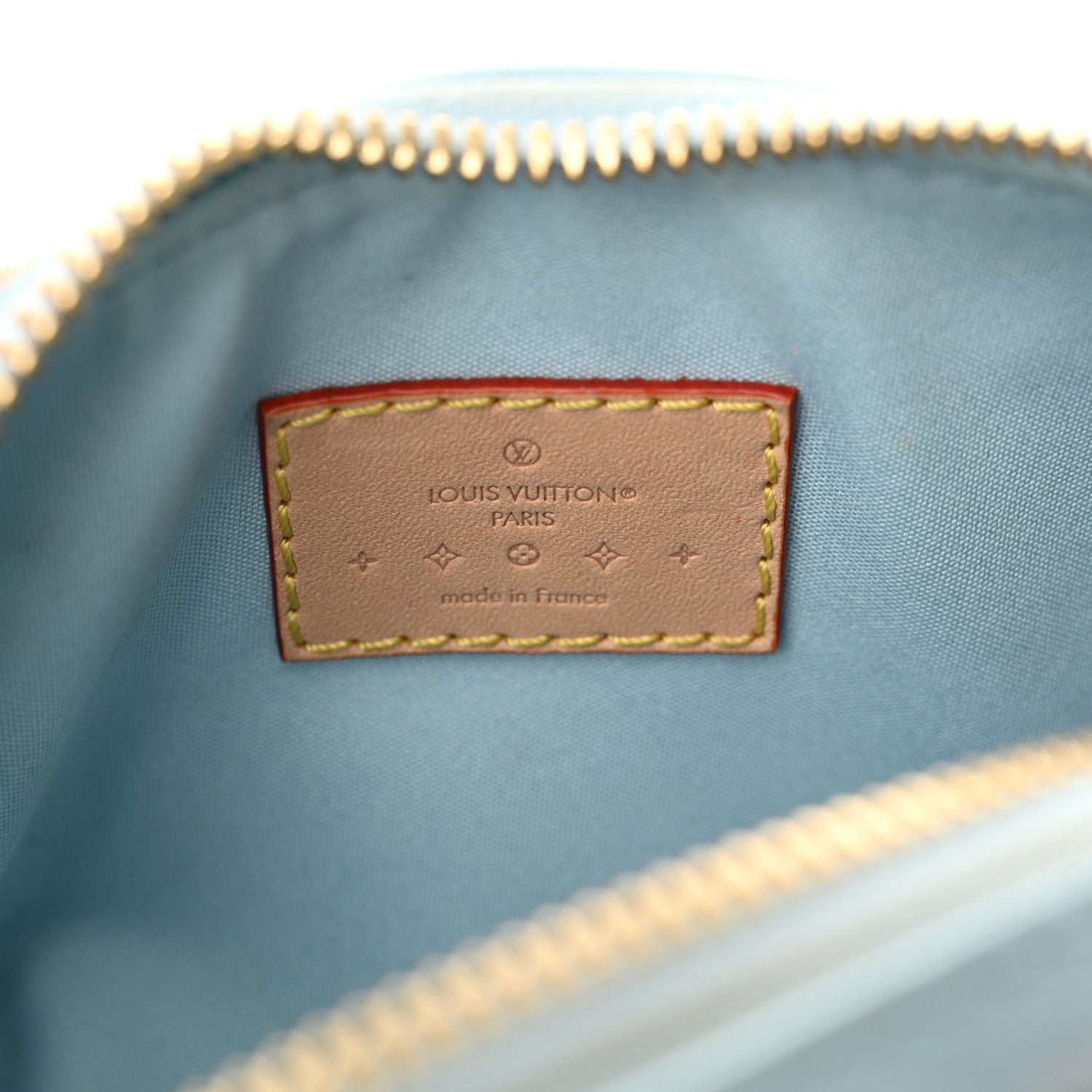 Louis Vuitton Vernis Monogram Nano Speedy Sky 6 of 11