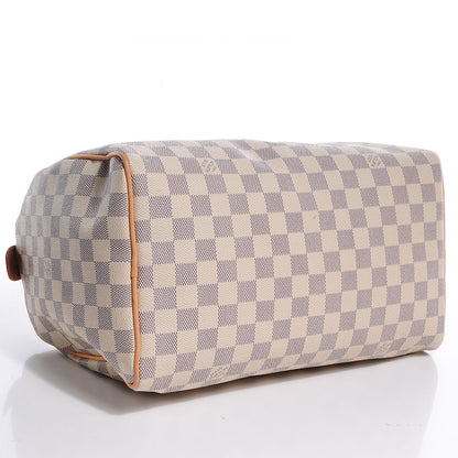 Louis Vuitton Damier Azur Speedy 30 4 of 8