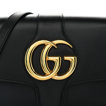 Gucci Vitello Palmellato Lux Small Arli Flap Shoulder Bag Black 7 of 9