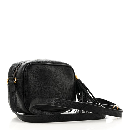 Gucci Pebbled Calfskin Mini Soho Disco Bag Black 2 of 10