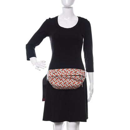 Burberry Nylon Monogram TB Sonny Bum Bag Vermillion 2 of 8