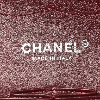 Chanel Lambskin Quilted Jumbo Double Flap Black 6 of 10