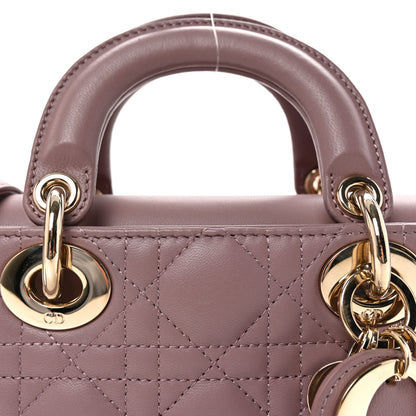 Christian Dior Lambskin Cannage Small Lady D-Joy Peony Pink 7 of 9