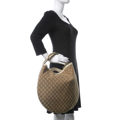 Gucci Monogram Large Wave Hobo Off White 2 of 21