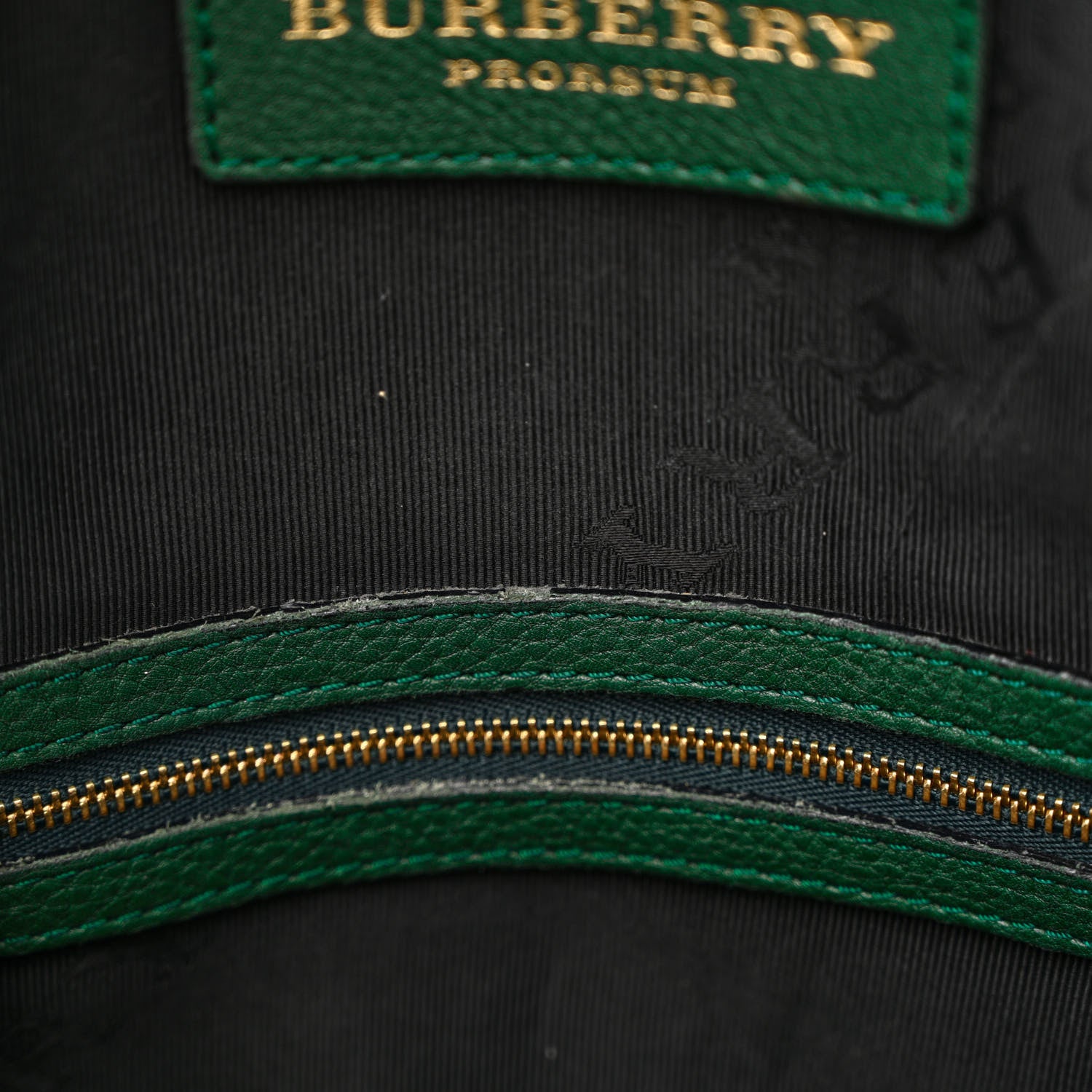 Burberry Prorsum Grainy Calfskin Medium Bloomsbury Green 15 of 22