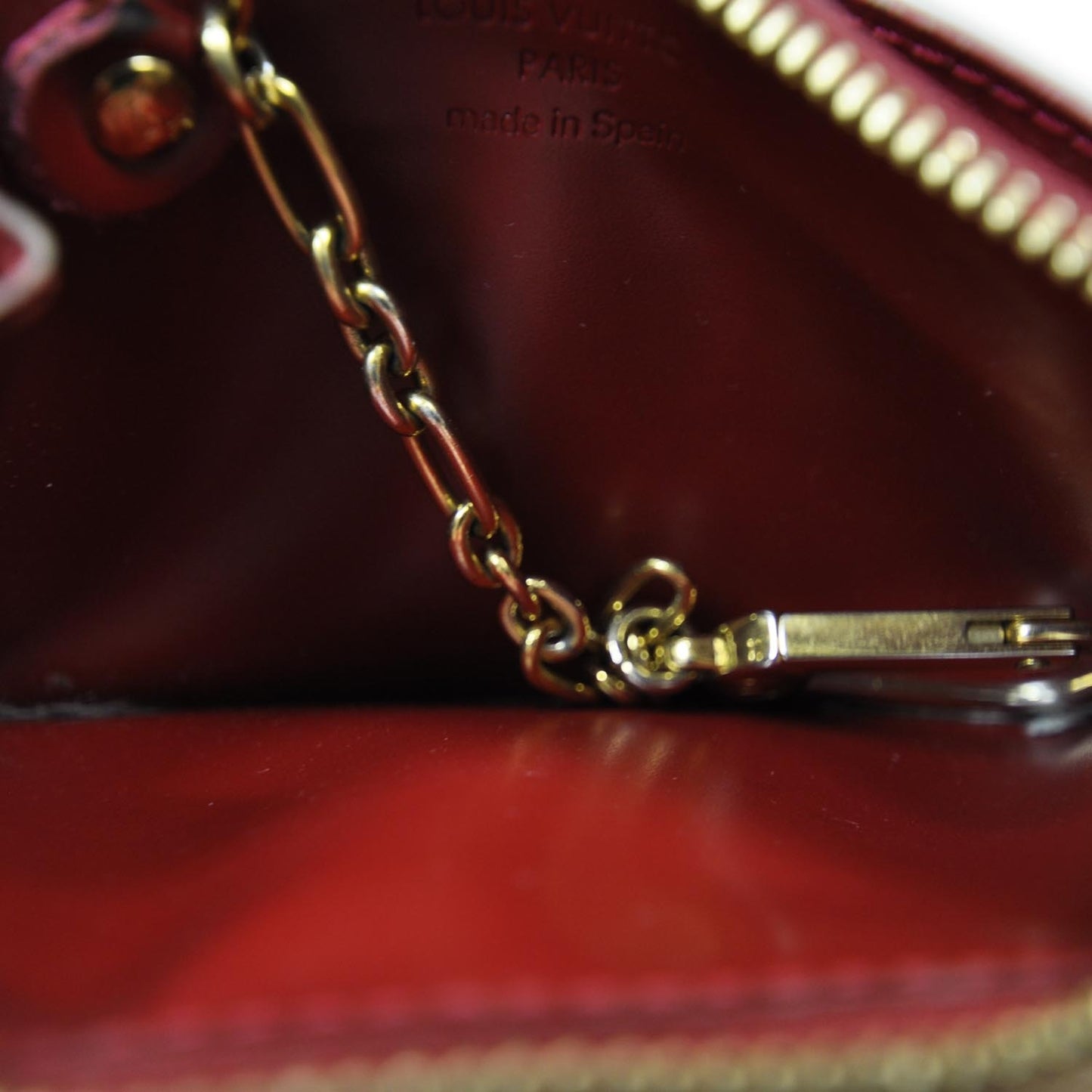 Vernis Key Pouch Pomme D'Amour