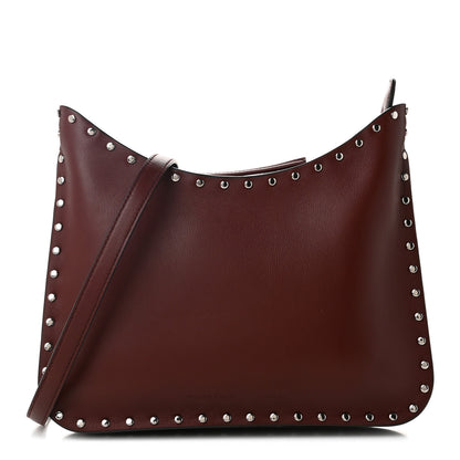 Phoebe Philo Soft Calfskin Studded Small Gig Bag Chestnut 1 of 9