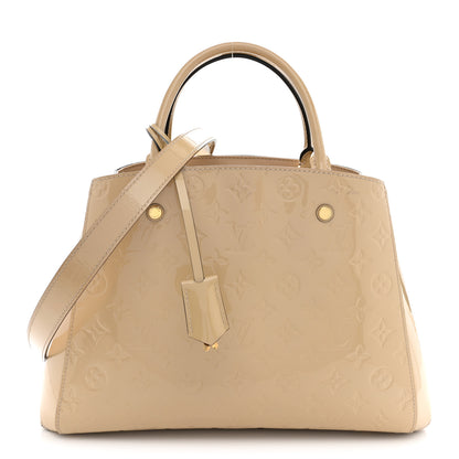 Louis Vuitton Vernis Montaigne MM Dune 1 of 14