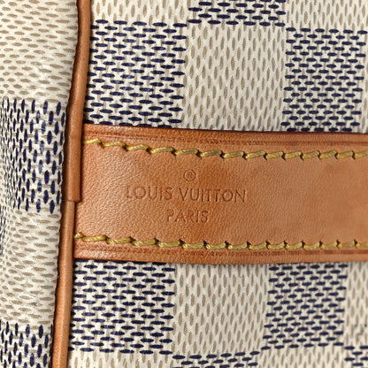 Louis Vuitton Damier Azur Speedy Bandouliere 30 7 of 11