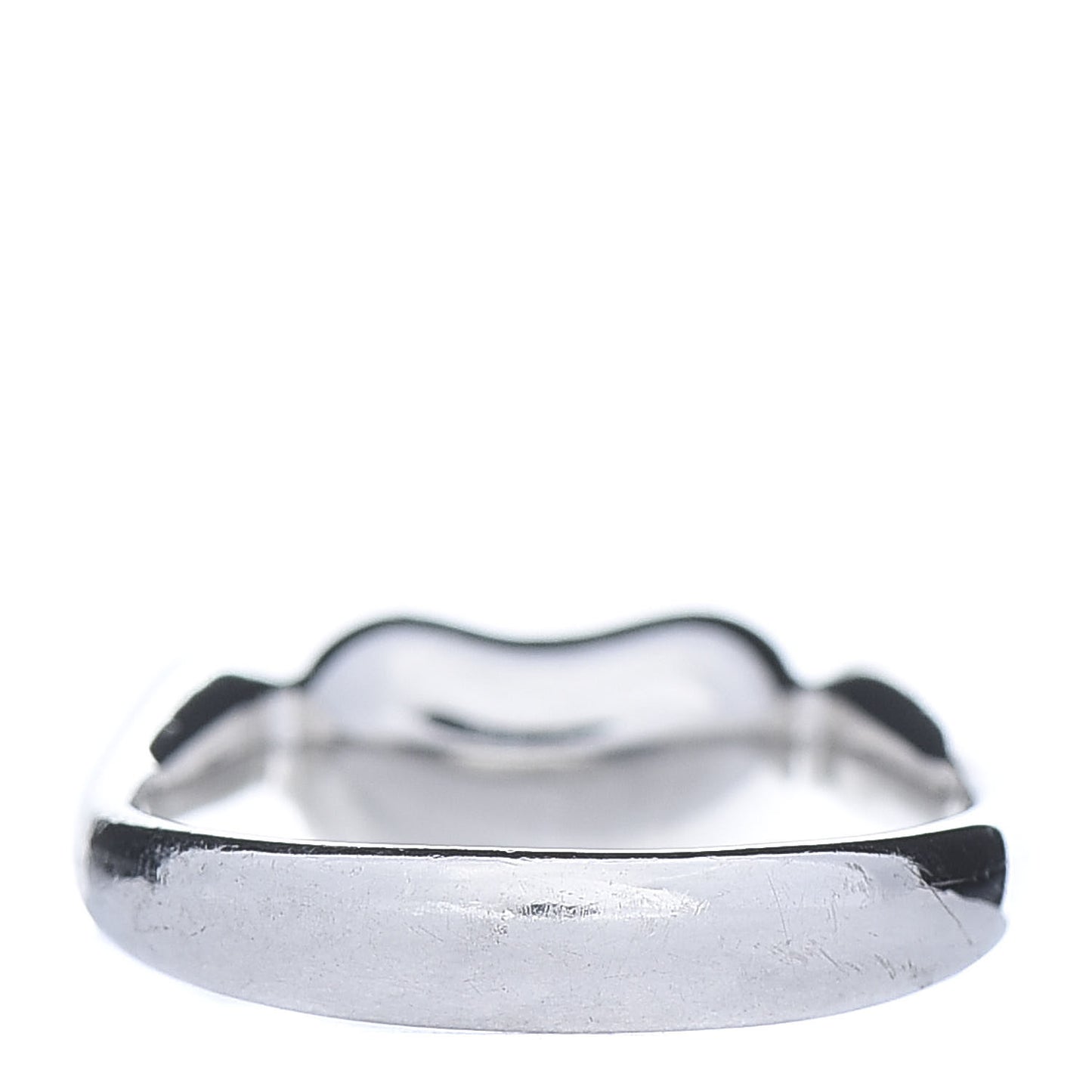 Platinum Diamond Elsa Peretti Bean Ring 45 3.25