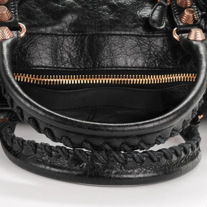 Balenciaga Agneau Giant 12 Rose Gold Hardware Work Black 5 of 9