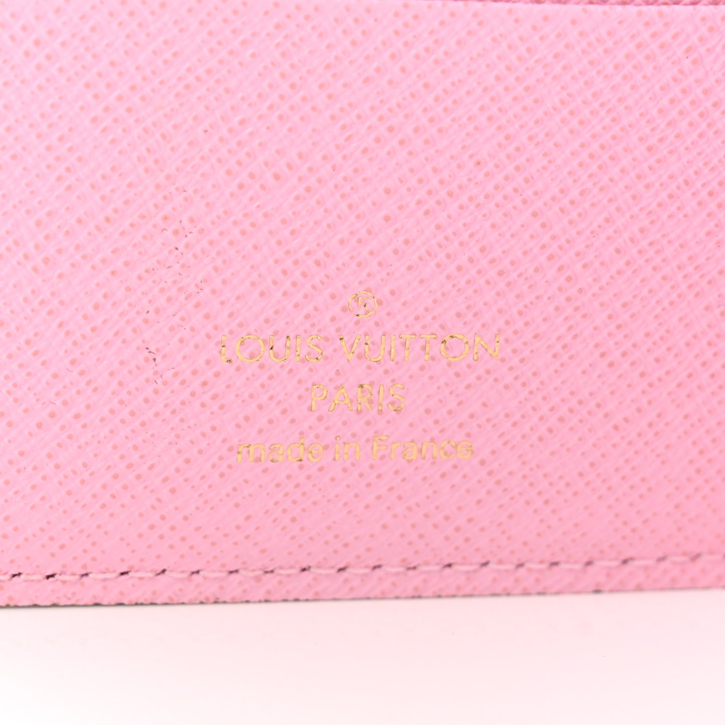 Monogram 2016 Christmas Animation Passport Cover Rose Ballerine