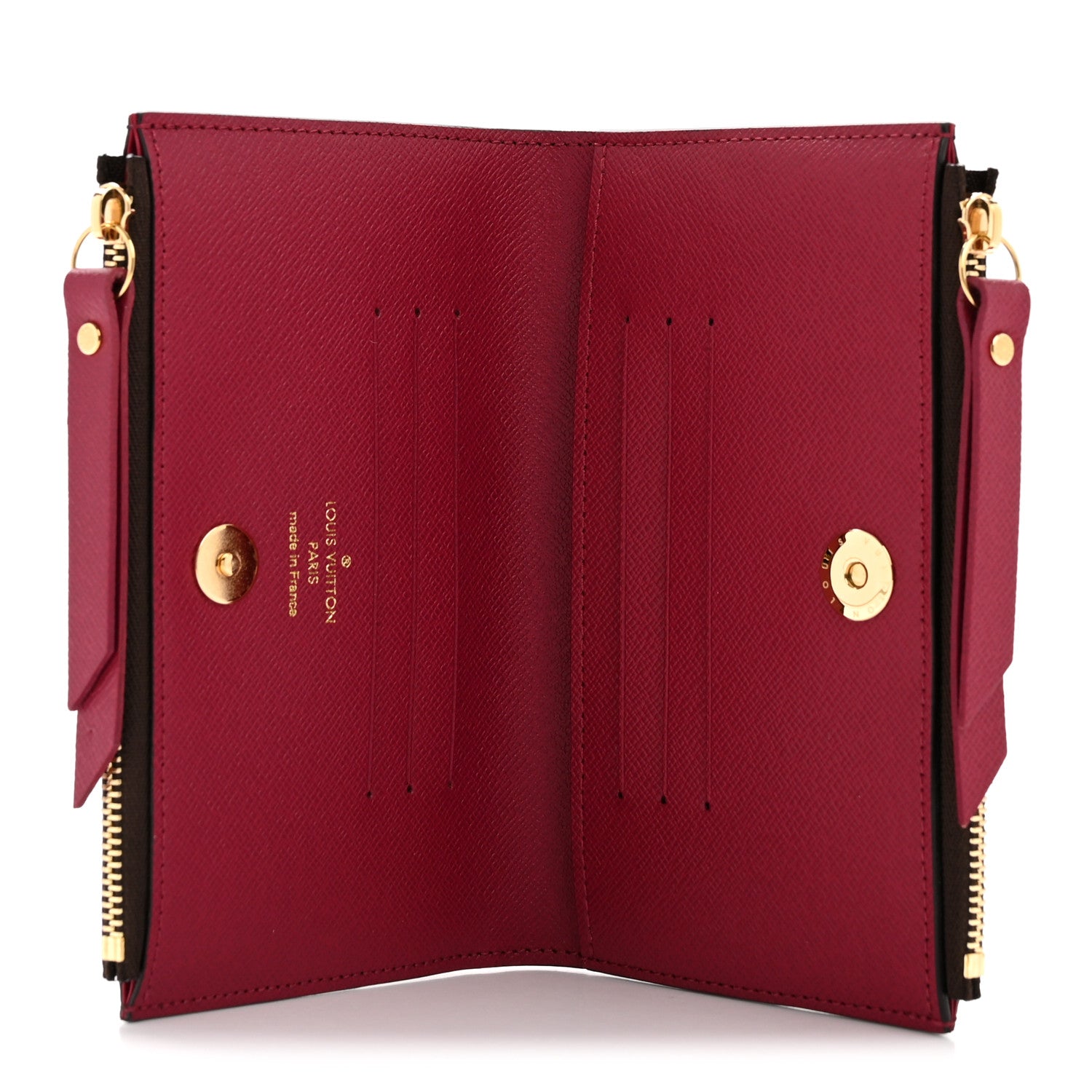 Louis Vuitton Monogram Adele Compact Wallet Fuchsia 5 of 8
