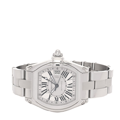 Cartier Stainless Steel 42mm Roadster GMT Automatic Watch 2 of 3