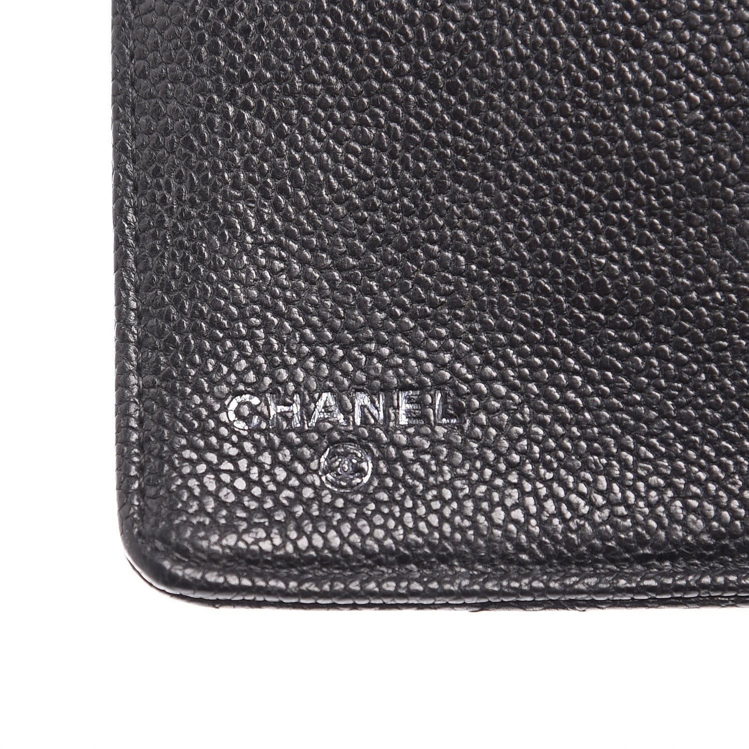 Chanel Caviar Quilted Reissue Yen Wallet Black 6 of 12