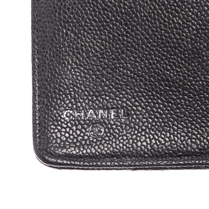 Chanel Caviar Quilted Reissue Yen Wallet Black 6 of 12