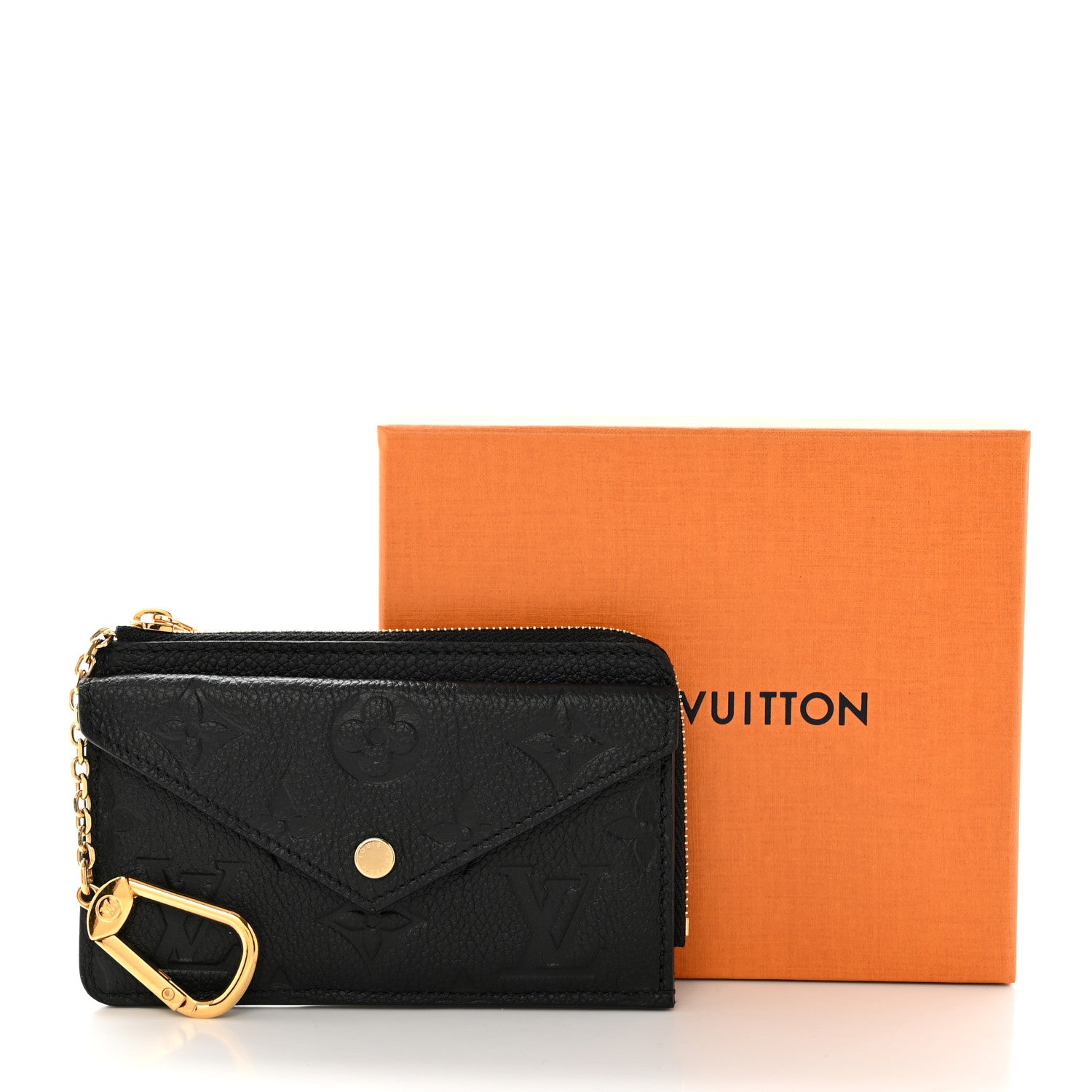 Louis Vuitton Empreinte Recto Verso Card Holder Black 9 of 9