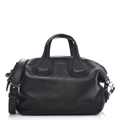 Givenchy Waxed Calfskin Micro Nightingale Black 1 of 7