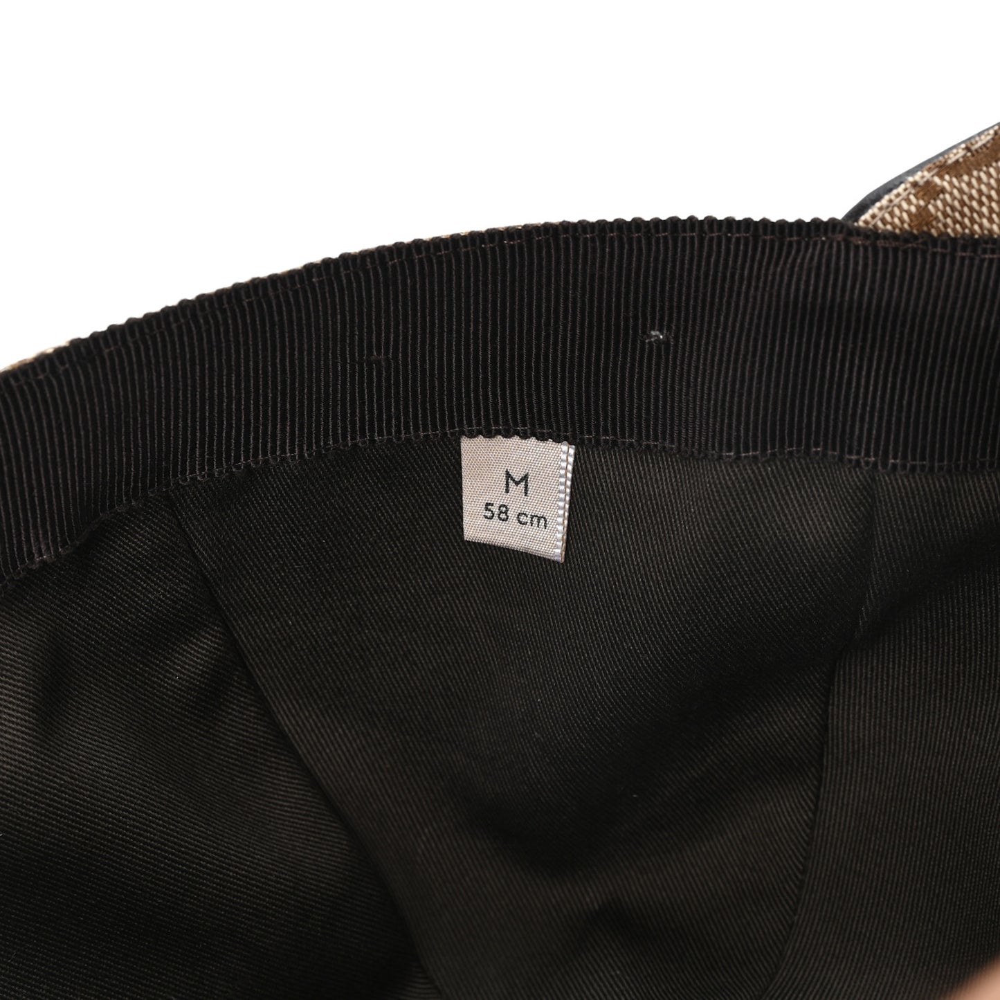 Monogram Web Baseball Hat M Beige Cocoa