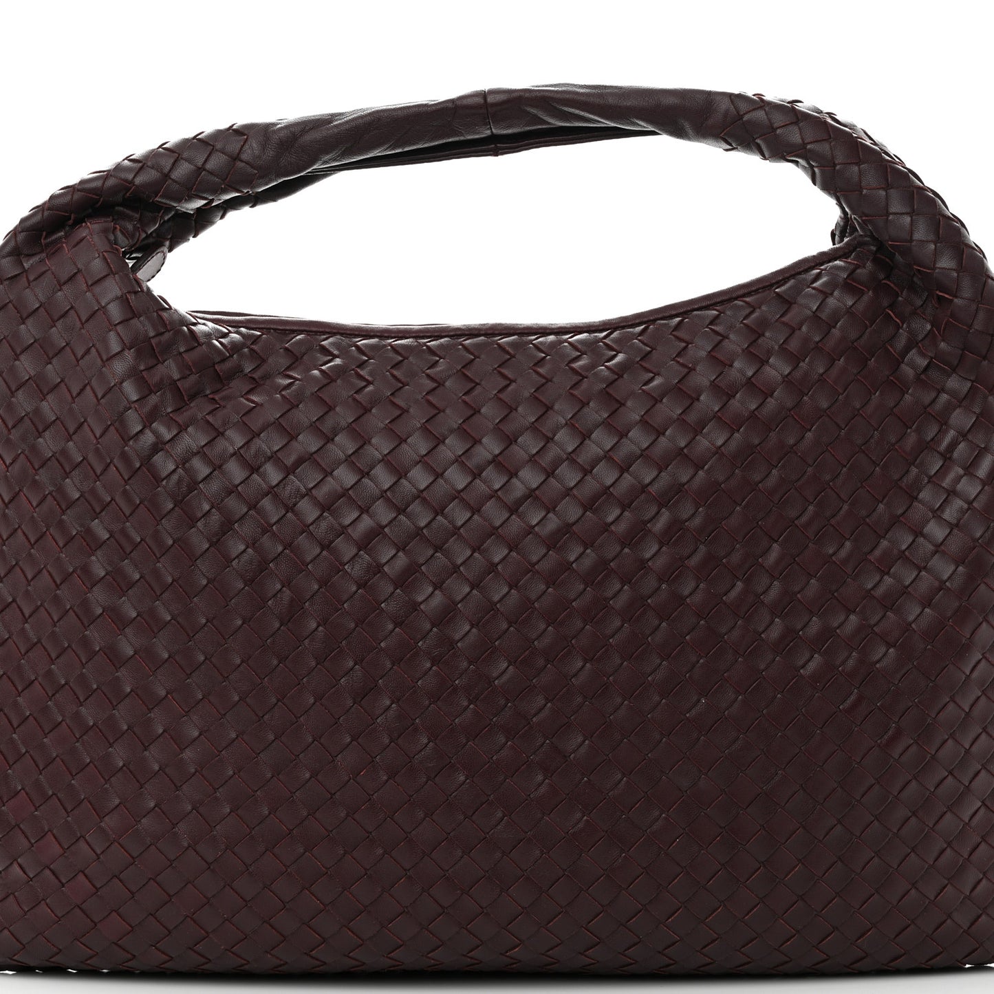 Nappa Intrecciato Large Veneta Hobo Barolo
