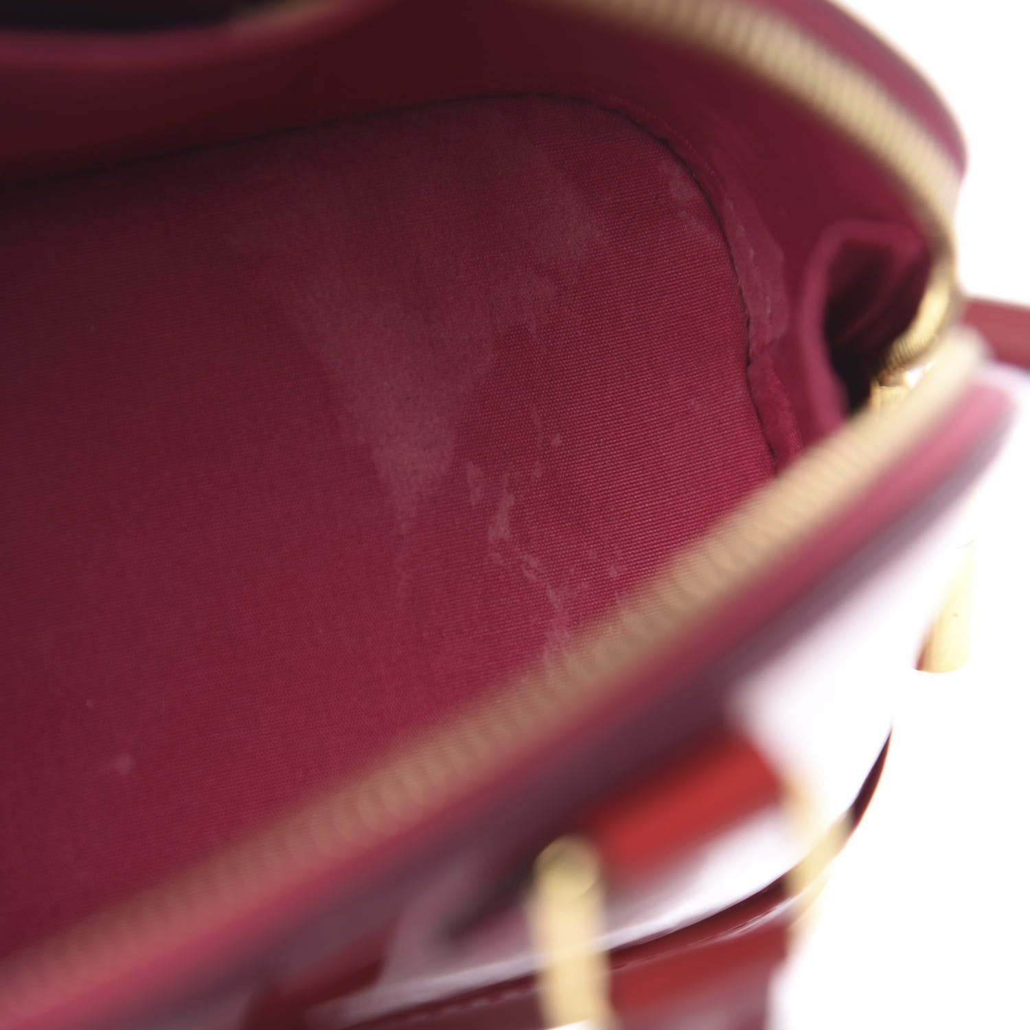 Louis Vuitton Vernis Alma BB Rose Indien 9 of 15