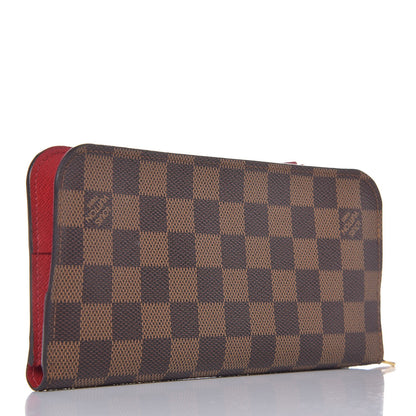 Louis Vuitton Damier Ebene Insolite Wallet Rouge 3 of 7