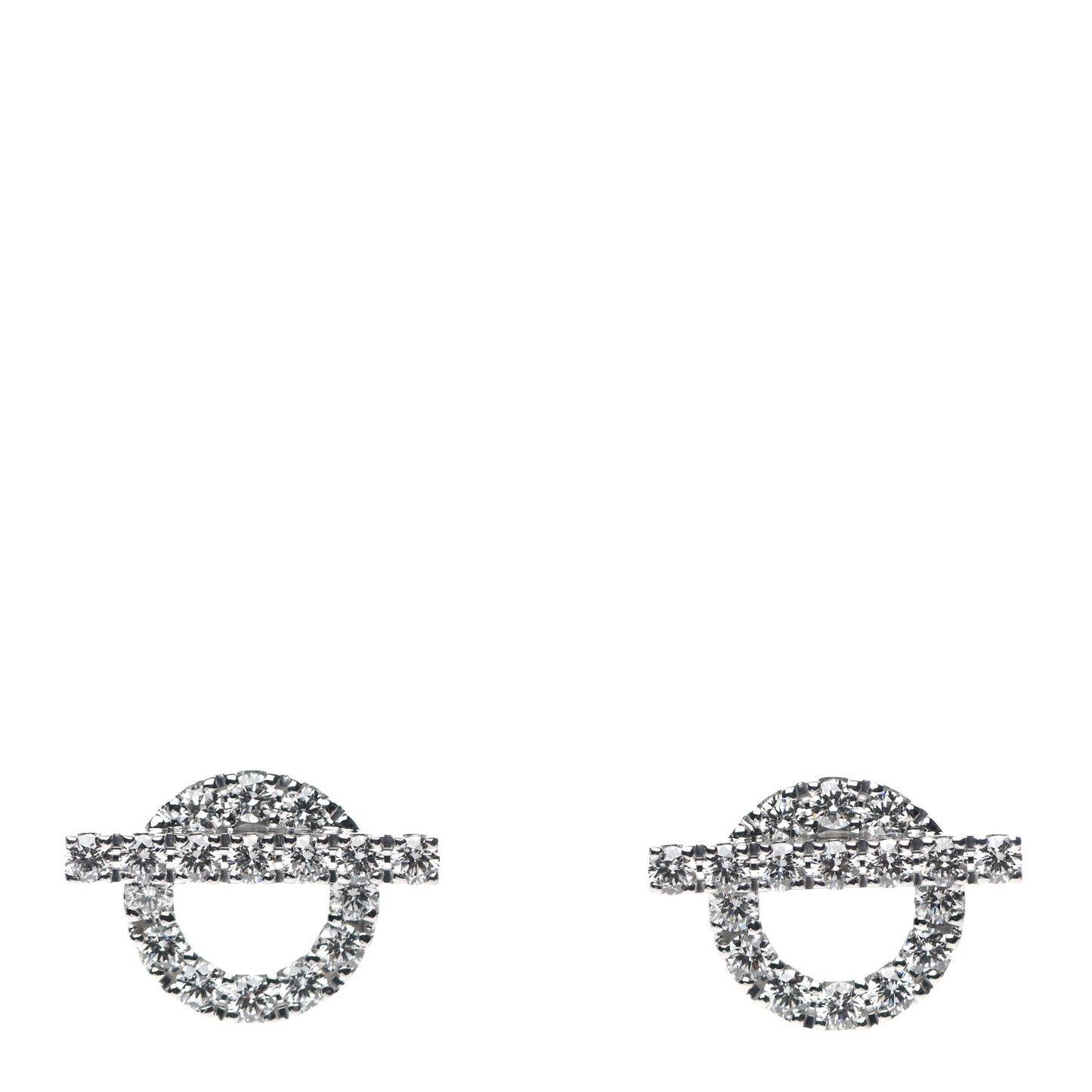 18K White Gold Diamond Finesse Earrings